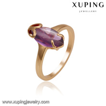 14773 Fashion jewelry for women Ancient gold royal ring 3 gram gold plated fake gemstone insert fancy ring